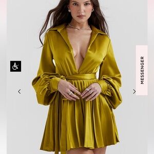 House of CB Olive Mini Dress